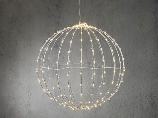 Χριστουγεννιάτικη Μπάλα Με 260 LED 02.1106518 40cm White