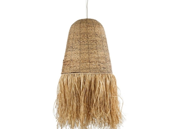 Φωτιστικό Οροφής Κρεμαστό Nepal 02190 Boho 1xE27 IP20 60x120cm Beige GloboStar