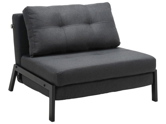 Πολυθρόνα - Κρεβάτι Fancy 024-000039 95x98x70cm Anthracite
