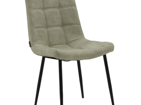 Καρέκλα Nola 029-000162 48x58x88cm Grey-Antique-Black
