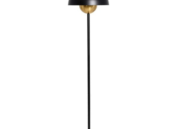 Φωτιστικό Δαπέδου 035-125-115 40x163cm Ε27 60W Black-Gold