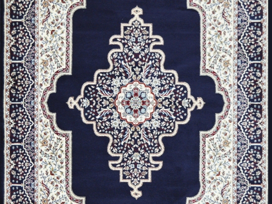 Χαλί Qom Blue Barok 70X230