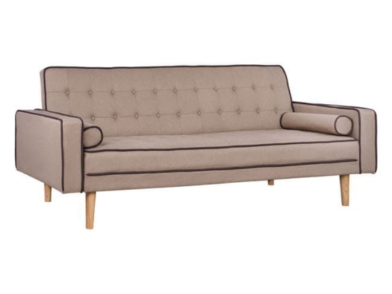 Καναπές Κρεβάτι Salvador HM3150.02 Beige 224X88X84Y εκ. Ύφασμα