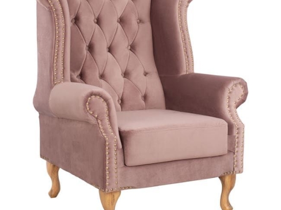 Πολυθρόνα-Μπερζέρα Apple T.Chesterfield Polina 83x75x107Yεκ.HM0053.05 Βελούδο