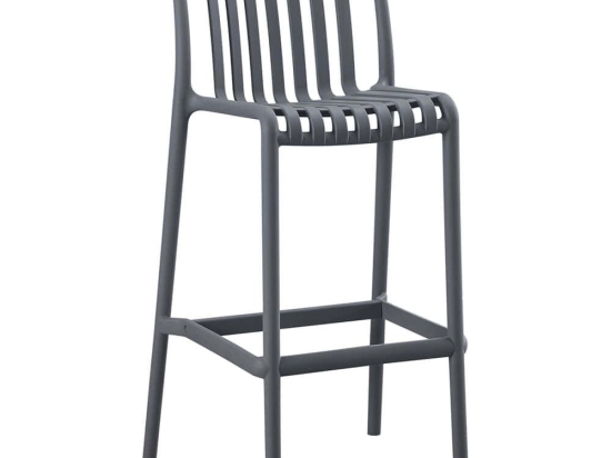 Σκαμπό Bar Convee HM6098.03 38,5x49,5x102cm Grey