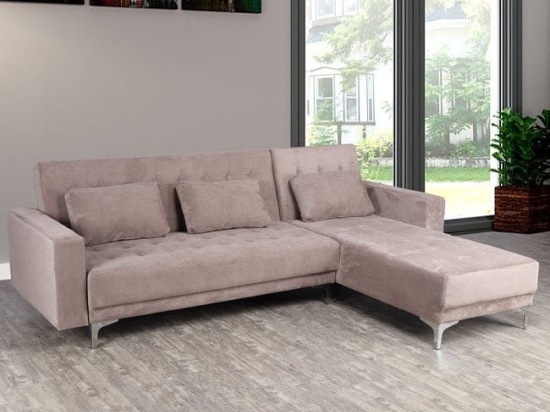 Καναπές Γωνία Αναστρέψιμος Eliza HM3145.01 Beige 244Χ162Χ84Υ εκ. Ύφασμα