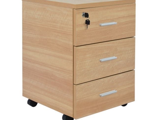 Συρταριέρα Γραφείου Επαγγελματική Natural HM2048.11 40X40X55Υ εκ.