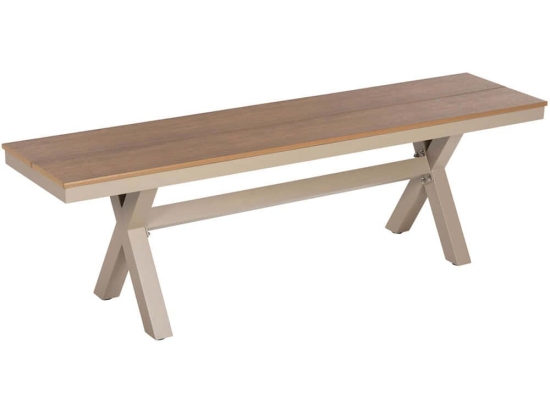 Παγκάκι Tawnee HM6038.04 150x36x45cm Champagne-Natural