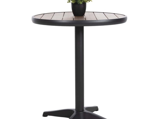Τραπέζι Κήπου Alexa HM6086.01 Φ60x73cm Anthracite-Natural