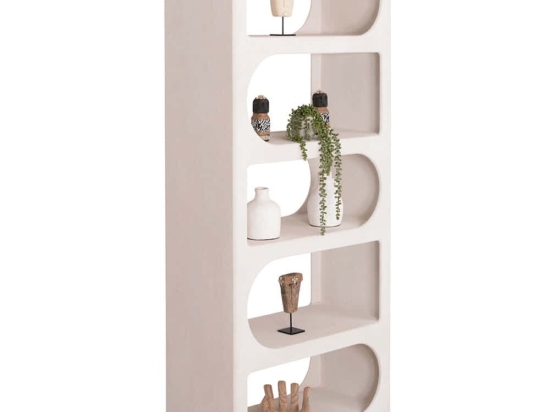 Βιβλιοθήκη Santorini HM18062 80x38x180cm White