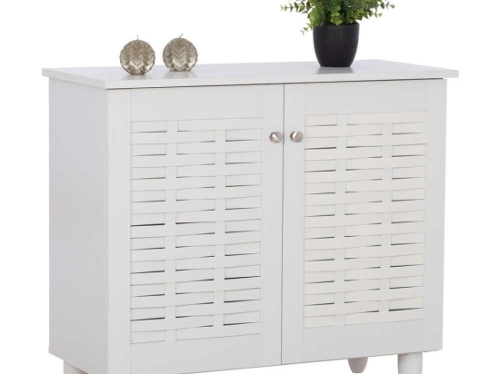 Παπουτσοθήκη-Ντουλάπι Cassiope HM2208.05 77x34x67,5cm White Μελαμίνη