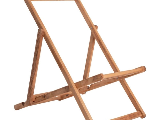 Σεζλόνγκ Λήμνος HM5798.02 55,5x97x82-95-105cm Χωρίς Μπράτσο Οξιά Εμποτισμού Natural