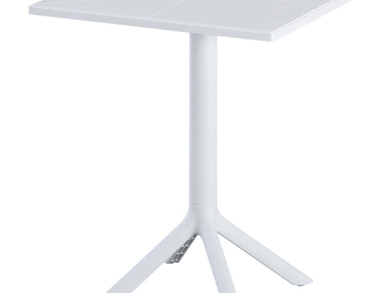 Τραπέζι Κήπου Terrin HM6125.11 60,5x60,5x76,5cm White