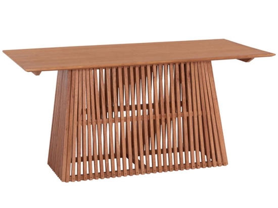 Τραπέζι Frantz HM9916 160x79,5x76,5cm Natural Ξύλο