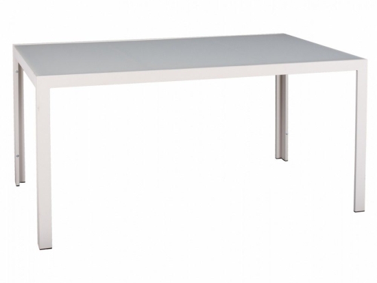 Τραπέζι Ofer HM5767.03 150X90Χ75cm White Ice