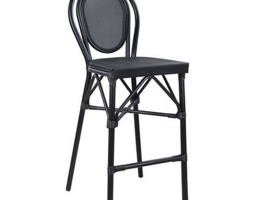 Σκαμπό Bamboo Look HM5060 Μαύρο 47x61x115cm