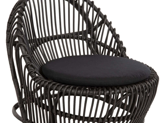 Πολυθρόνα Entropy HM9840.03 80x97x85cm Black