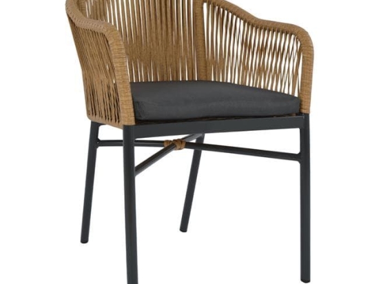 Πολυθρόνα HM5698.01 Anthracite 57x55x78Υ εκ.