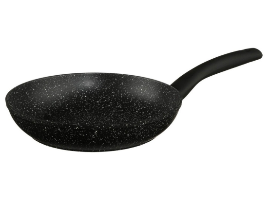 Τηγάνι Wok Αντικολλητικό 07.111001 Φ24x6,7cm Black 24cm Αλουμίνιο