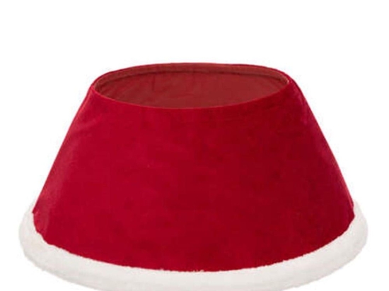 Βάση - Ποδιά Δένδρου Με Γούνα 07.192095 56x25x32cm Red-White