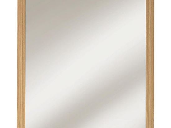Καθρέπτης Τοίχου 07.206969 44x54cm Natural Ξύλο