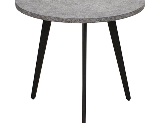 Τραπέζι Σαλονιού Melody 09.0075 50x50cm Cement Zita Plus