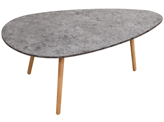 Τραπέζι Σαλονιού Τamy Big 09.0616 116x65x45cm Cement Zita Plus
