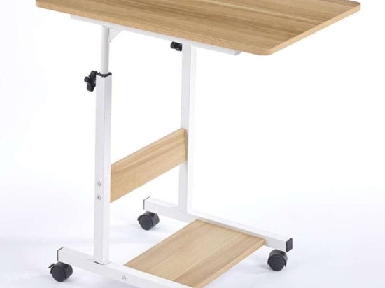 Τραπεζάκι Helper 09.0622 60x40x60/85cm White-Natural