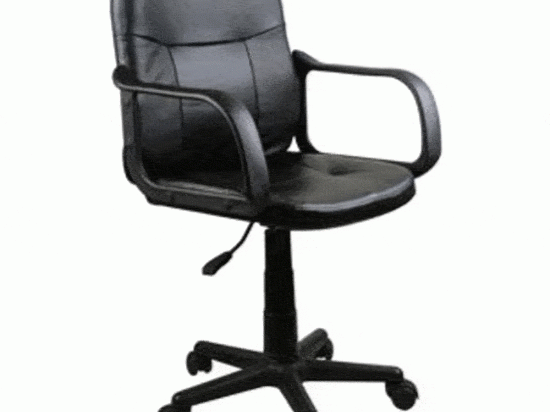 Καρέκλα Γραφείου 093-23-010 55x51x84/96cm Black
