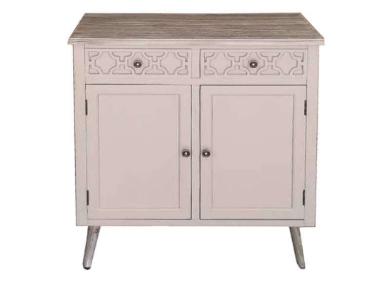 Μπουφές 80.5x30x110.5cm Beige 1-365-92-023 Etiquette Ξύλο