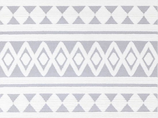 Χαλί Perla D051A1A Light Grey-Cream Ezzo 80X150cm