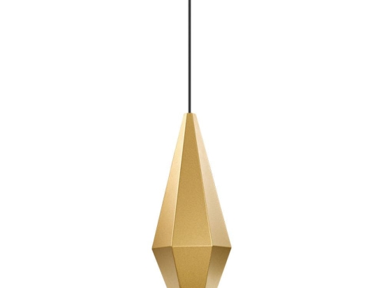 Φωτιστικό Οροφής Κρεμαστό 01167-04 E27 16x39cm Gold Luma
