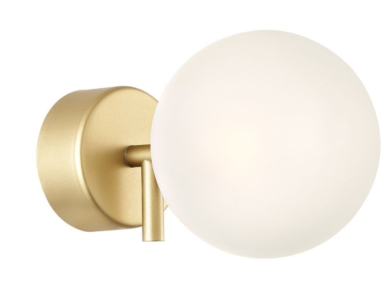 Φωτιστικό Τοίχου 01185 G9 12x18cm Gold Luma