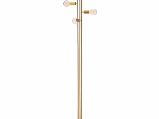 Φωτιστικό Δαπέδου 01216 3xE27 30x175cm Gold Luma