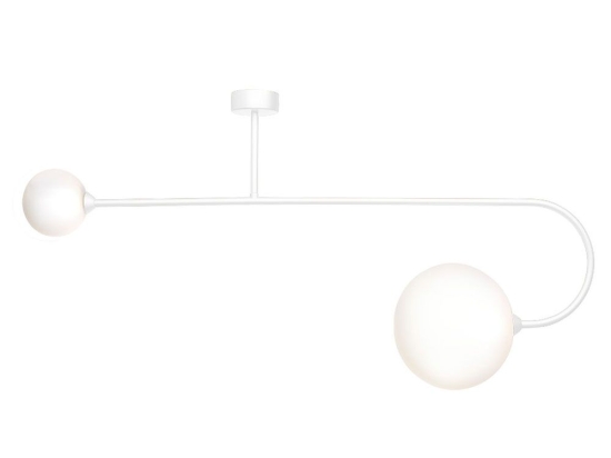 Φωτιστικό Οροφής - Πλαφονιέρα 01347 2xG9 100x50cm White Luma