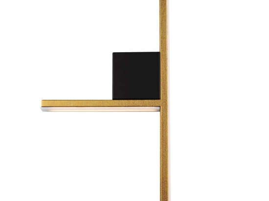 Φωτιστικό Τοίχου 01357-17 12W LED 3000K 960Lm 28x50cm Oxidized Gold Luma
