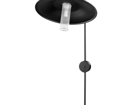 Φωτιστικό Τοίχου 01474.18 G9 45x90cm Black Luma