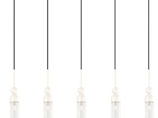 Φωτιστικό Οροφής - Ράγα 01480.12B 5xG9 100cm White Luma