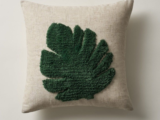 Μαξιλαροθήκη Διακοσμητική Seda 217 Beige-Green Gofis Home 43X43 Λινό-Πολυέστερ