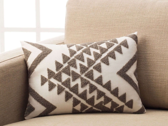Μαξιλαροθήκη Διακοσμητική Eysa Grey 316/15 Gofis Home 30Χ45 30x45cm Πολυέστερ