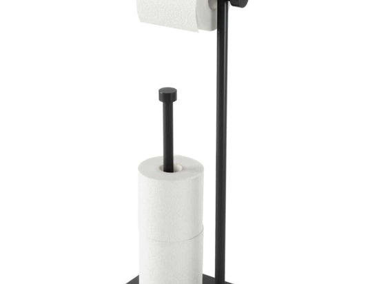 Βάση Χαρτιού Επιδαπέδια Cappa 1015897-040-V 19,5x12,7x53cm Black Umbra Μέταλλο