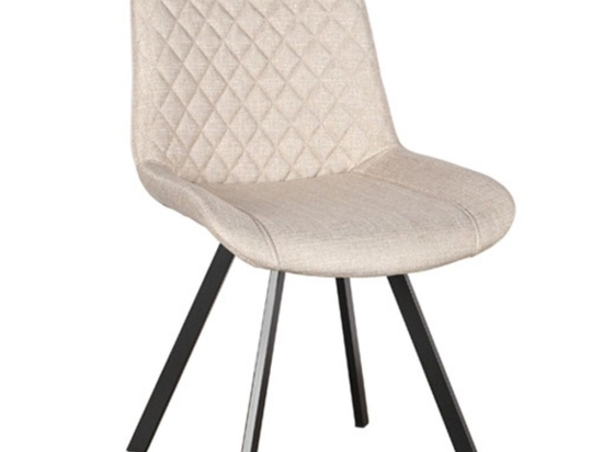 Καρέκλα Μεταλλική Alesia S 11.1308 53x61x52-86cm Beige Zita Plus