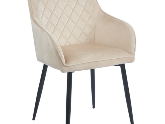Πολυθρόνα Siena 11.1702 54x58x82cm Beige Zita Plus