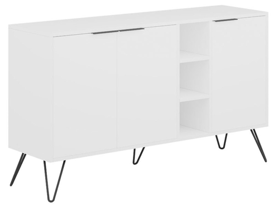 Μπουφές Clara 119-001133 142x35,5x83cm White