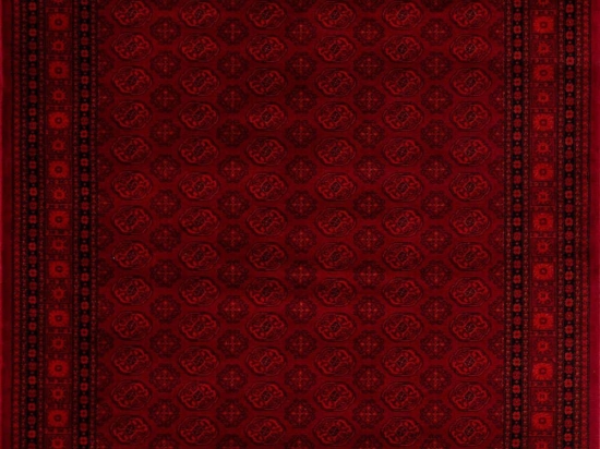Χαλί Afgan 7454A Dark Red Royal Carpet 160X160 Round