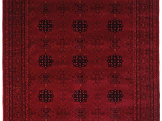 Σετ Χαλιά Κρεβατοκάμαρας 3Τμχ. Afgan 8127A D Red Royal Carpet SET(2 67X140&67X220) Πολυπροπυλένιο
