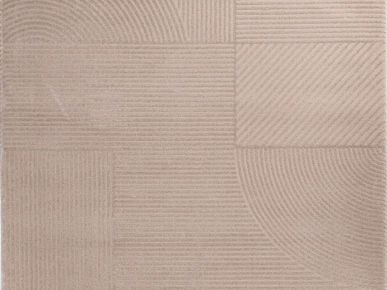 Σετ Χαλιά Κρεβατοκάμαρας 3Τμχ. Organic 591 Beige Royal Carpet ΣΕΤ (2 70x140 & 70x200) Polypropylene-Polyester