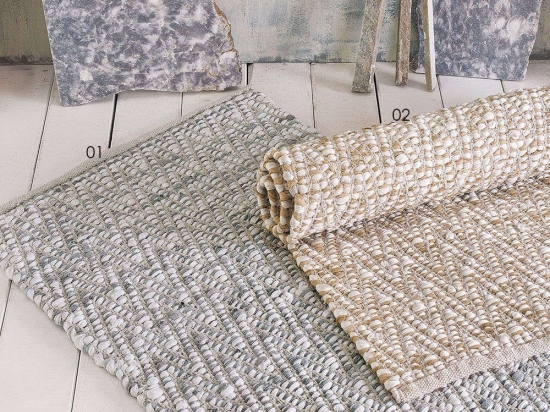 Χαλί Mandel 02 Beige Ρυθμός 60X120cm