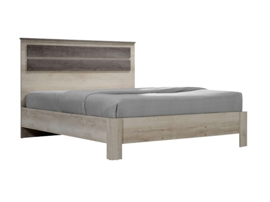 Κρεβάτι Olympus (Για Στρώμα 140x200cm) 123-000215 147,7x203x102cm Oak-Venge Ημίδιπλο