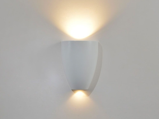 Φωτιστικό Τοίχου 01447 7W LED 3000K 600Lm 13,5x17cm Sand White Luma
